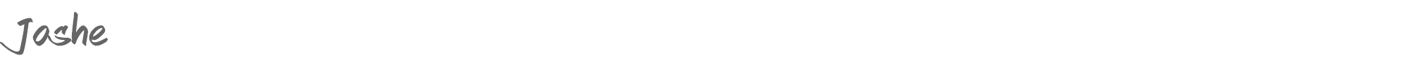 Sample characters Joshe Font